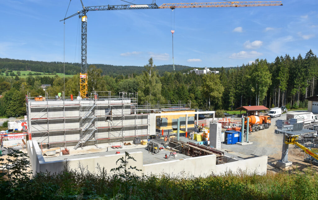 Neubau der Seilbahn am Ochsenkopf