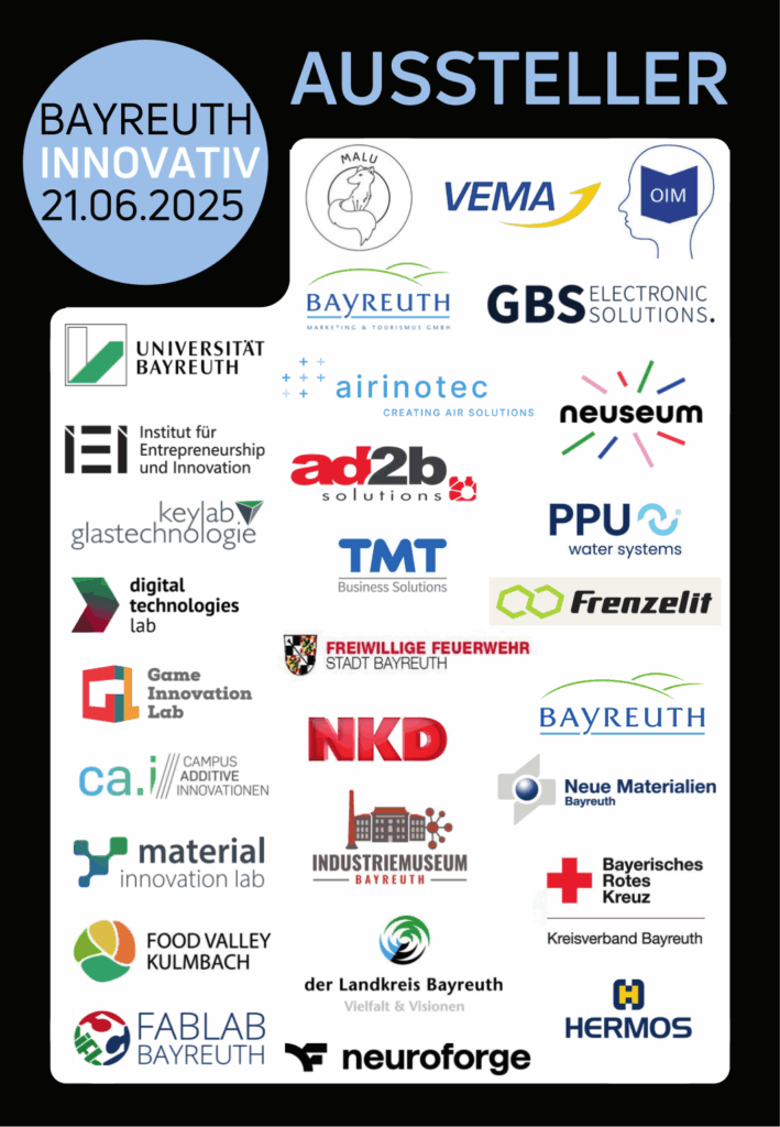 Aussteller Bayreuth Innovativ Anzeige NBK 2025 - KarriereRegion Bayreuth - KarriereRegion Bayreuth Aussteller Bayreuth Innovativ Anzeige NBK 2025